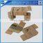 Customized packaging recycled kraft paper box with window