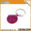 Wholesales OME&ODM Design Blank Sublimation Keychain Coin Shape Keyring
