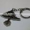 Wholesale Custom Metal Spring Hook Key Rings Metal 3D Keychain