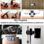 Anywhere Sticky Phone Holder, Universal Gel Pads Sticker for Samsung Galaxy, iPhone, Ipad, Nano Rubber Car Mount for An