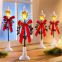 European-style retro creative set with four-ceramic candlestick Christmas decoration household crafts decoration items