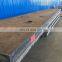 Laser cutting steel plates