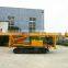 photovoltaic solar spiral pile rig/photovolataic pile driver/Mini Mobile Pile Drilling Rig