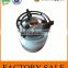 Cixi Jinguan Nigeria 6kg LPG Gas Cylinder with Black Pan Support,Cast Iron Gas Burner for BBQ, Table Top Gas Stove