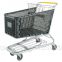 YLD-PT180-1FB Plastic Shopping Cart，Shopping Cart，Shopping Trolley Manufacturer