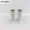China factory machining service knurling screw parts stainless steel reducing bushing