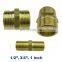 5pcs a lot Brass copper fitting male thread 1/2 3/4 1 inch 50mm 70mm union exhaust pipe connector water pipe hydraulic joint
