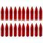 20 Aluminum 12X1.5 Extended Spike Lug Nuts for Mazda Honda Red