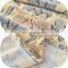 100% Polyester 3D flower printed Flannel Fleece Blanket