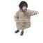 20 children's autumn and winter Korean cotton coat for boys and girls, baby silk cotton padded coat, lazy super fan cotton