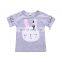 2019 Easter Day Baby Baby Girls  Bunny Easter Outfit Rabbit  ruffle t shirt short sleeve & printed bunny skirt tuu dress set
