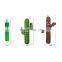 New Arrivals 2020 Anti Bite Creative Wood Cactus Loofah Shape Dog Toy Puppy Squeaky Pet Chew Dog Toys