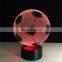 Football 3D night lamp Touch control night light for Home decor BEST XMAS GIFT