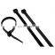 Hampool Factory Direct Black Customized Releasable Self-locking Nylon Cable Tie