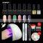 New Product Cheap french gel nail polish starter kit pricate label nail gel polish uv led set in stock