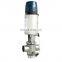 SUNTHAI Sanitary Mix Proof Valves Double Seal Anti-mixing Valve For Food Dairy Processing