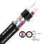 rf rg58 rg59 rg6 coaxial rj11 cable with power tv receivers