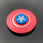 aluminium alloy Captain America shield Fingertip gyroscope Decompression toys