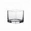 Wholesale square transparent glass candlestick, candle cup, glass square jar, candle container, home decoration