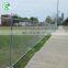 Hot galvanized iron woven temporary chain link fence removable fencing panel