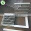 Low price drainage channel floor well cover grated hot dip galvanized steel bar walkway grating