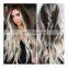 5 Color Blonde Long Straight Party Hair Wig Blond Mixed Color Gradient Curly Ladies Party Wig Not Lace Front Synthetic Hair