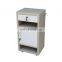 Medical Hospital Metal Big Locker Bedside Cabinet with Drawer and One Tower Hanger