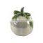 Halloween ceramic pumpkin shape cookie candy jar with lid