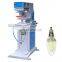 Semi auto single color LED bulb housing pad printer printing machine for sale