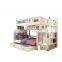 Wooden Bunk Bed Beds with Slide Bedroom Furniture for Mother and Child Bed
