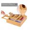 Bamboo kitchen drawer organizer ziplock bag storage organizer  bamboo for drawer