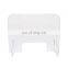 Clear Acrylic Plexiglass Shield, Barrier Protects Employees Against Coughing And Sneezing Customers Divider