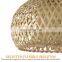Industrial Handmade Vintage Table Wood Lights For Living Room Circle Shape Chandelier LED Lamp
