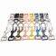 Rich color Pearl Metal Quick Side Release Buckles iron welded D ring, slider, Zinc dorable snap hook for dog accessories