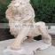 Marble Animal Statue Lion Stone Carving