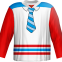 ?Custom 2022 Fashion Pattern Ice-Hockey Jersey with 100%polyester