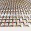 Antique brass decorative wire mesh panels