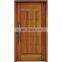 Exterior Solid Core Wooden Solid Wood Door with Tempered Glass Single Entry Glass Wood Door