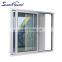 Superhouse Cavity aluminium frame black glass double sided lift and sliding door
