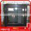 Aluminum top hung window with double tempered glass/top hung window opener/top hung casement windows