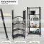 Heavy Duty Garage Storage Shelves 5 Tier Free Standing Rack Pantry Organization Closet Organizer 4 Tier Movable Storage Display