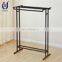Portable  aluminum stainless steel clothes display drying rack