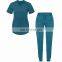 Customized Women Hospital Nursing Scrubs Suit Uniforms Women Short Sleeve Medical Scrubs Sets