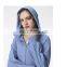 Janya Wholesale Blank Custom Logo Running Jacket Zipper Sports Clothing Yoga Wear Full-Zip Pocket Hoodie For Women