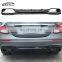 W213 E class Carbon Fiber AMG Style Rear Diffuser Rear Bumper Lip For Mercedes Benz E Class W213 E200 E260 E300 E43