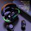 Gaming In-ear Earphones Tws Touch Earbuds New Product Handsfree Wireless Headsets Led Sports Noise Cancelling Headphones