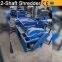Industrial High Quality Recycling Crushing Machine Waste Paper Plastic Pipe Shredding Double Shaft Shredder