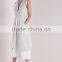 2015 Women Winter Sleeveless Long Faux Suede Trench Coat