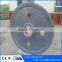 OEM forged alloy steel carbon steel steel pulley wheel/industrial use wheels