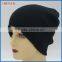 customized black 100% acrylic cheap blank knitted hat